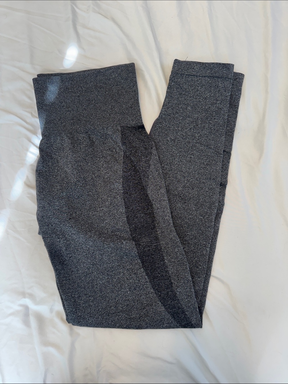 NVGTN Dark Heather Grey Contour Leggings